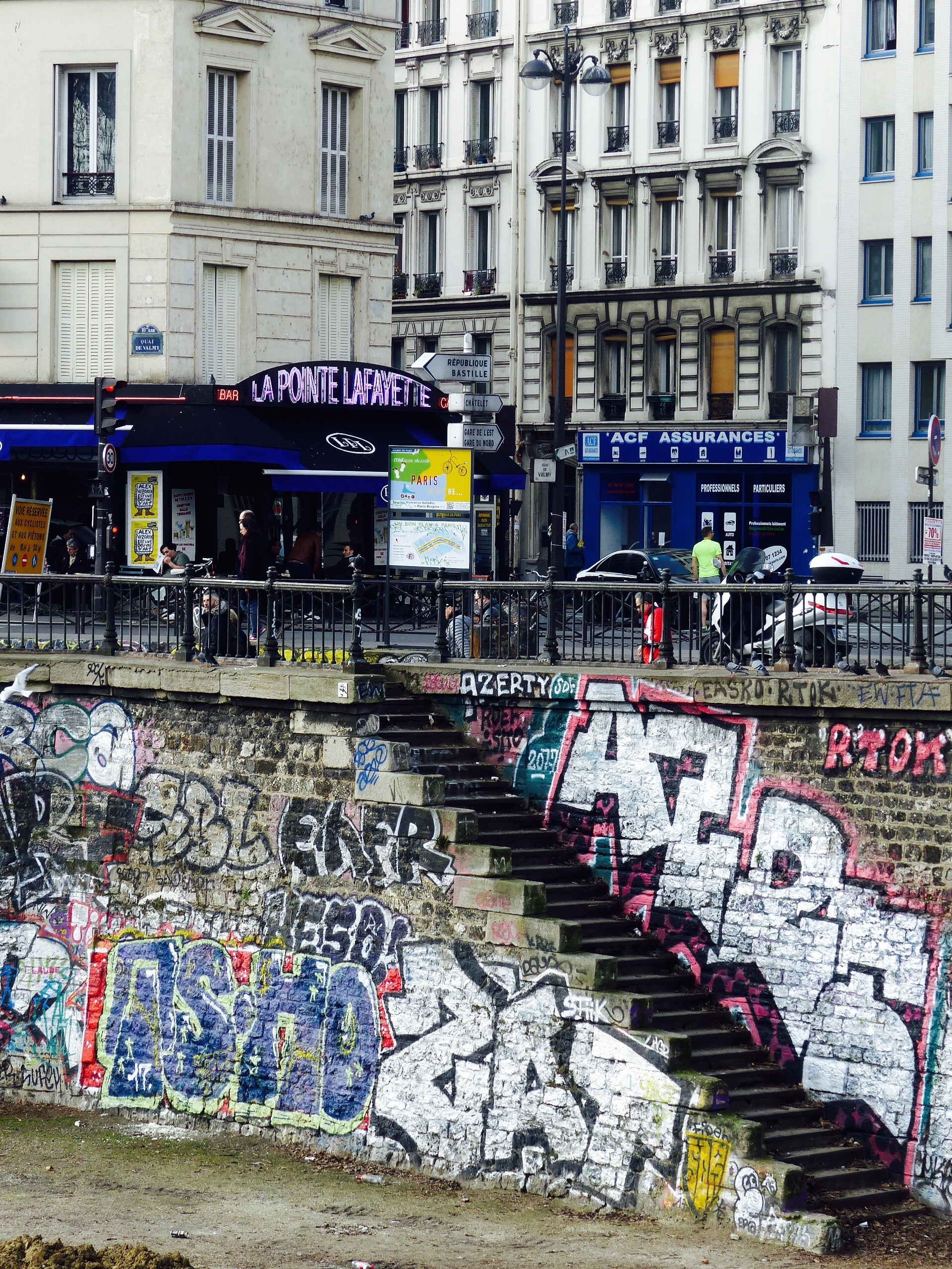 Paris rue dénoyez blog