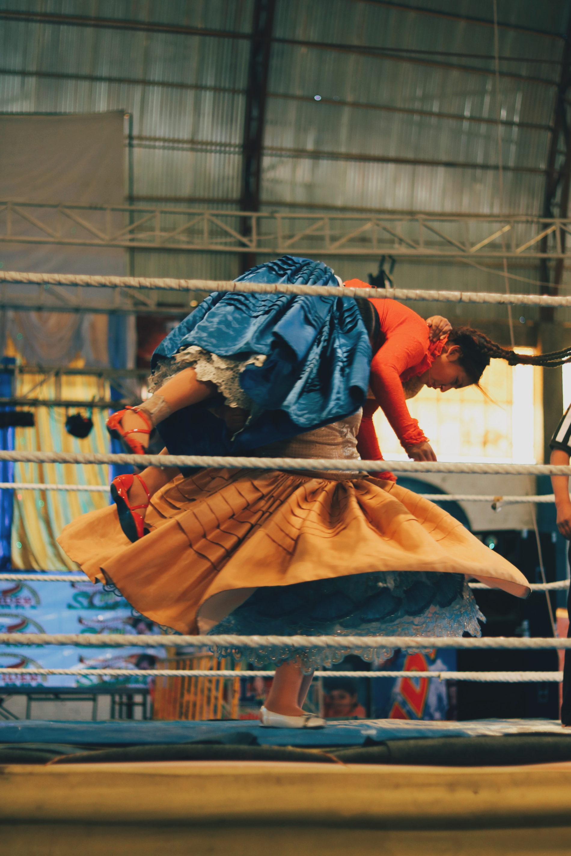 Cholitas wrestling blog voyage