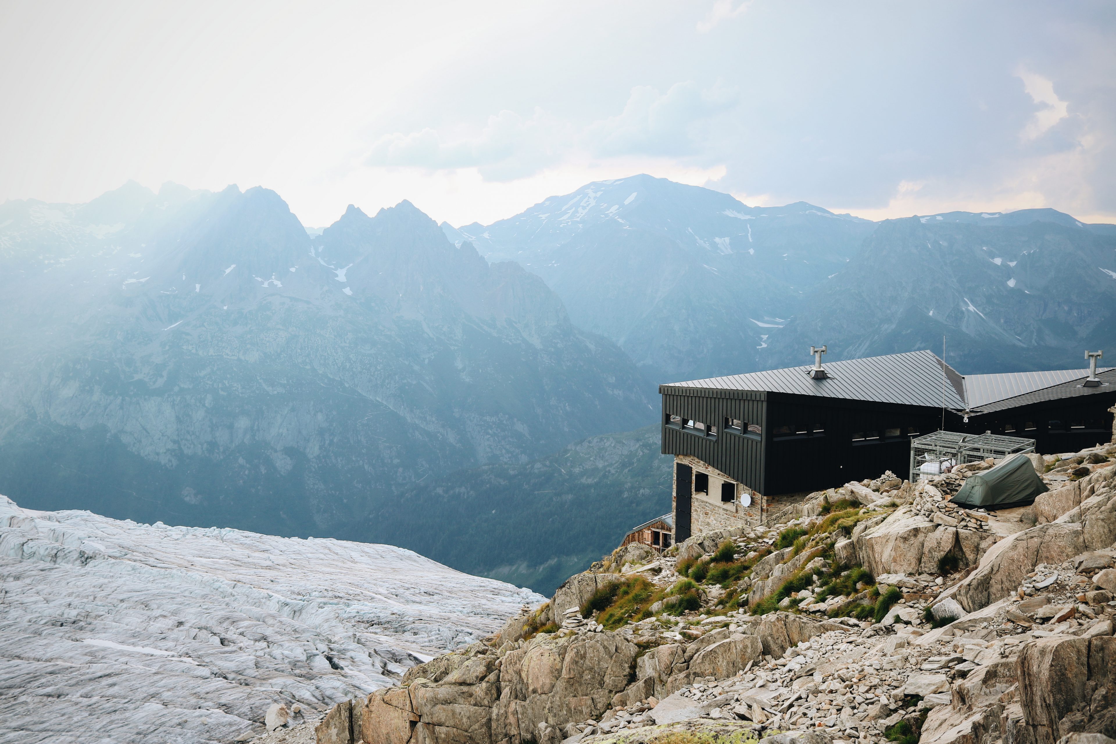 Bivouac Refuge Albert 1er Chamonix