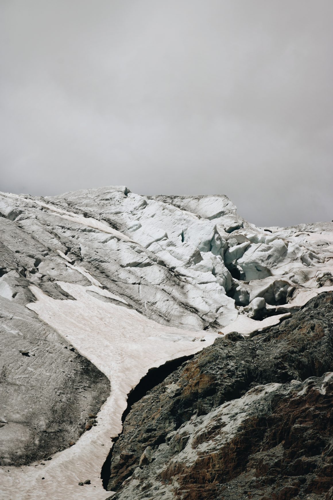 Glacier Alpes Françaises