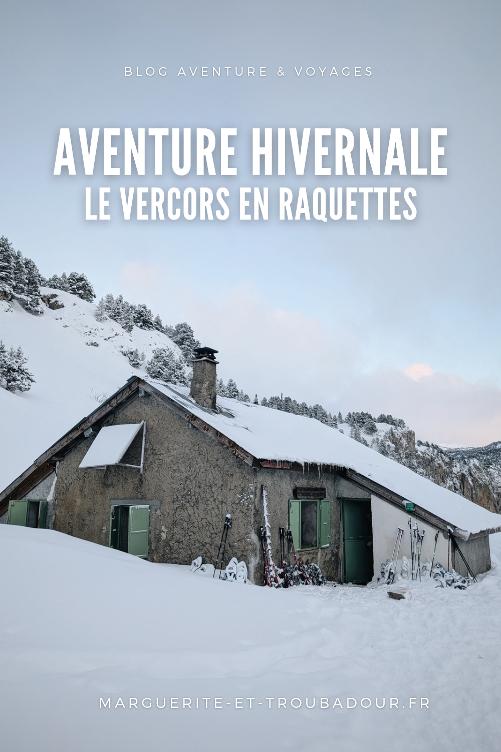 Blog voyage Vercors en raquettes