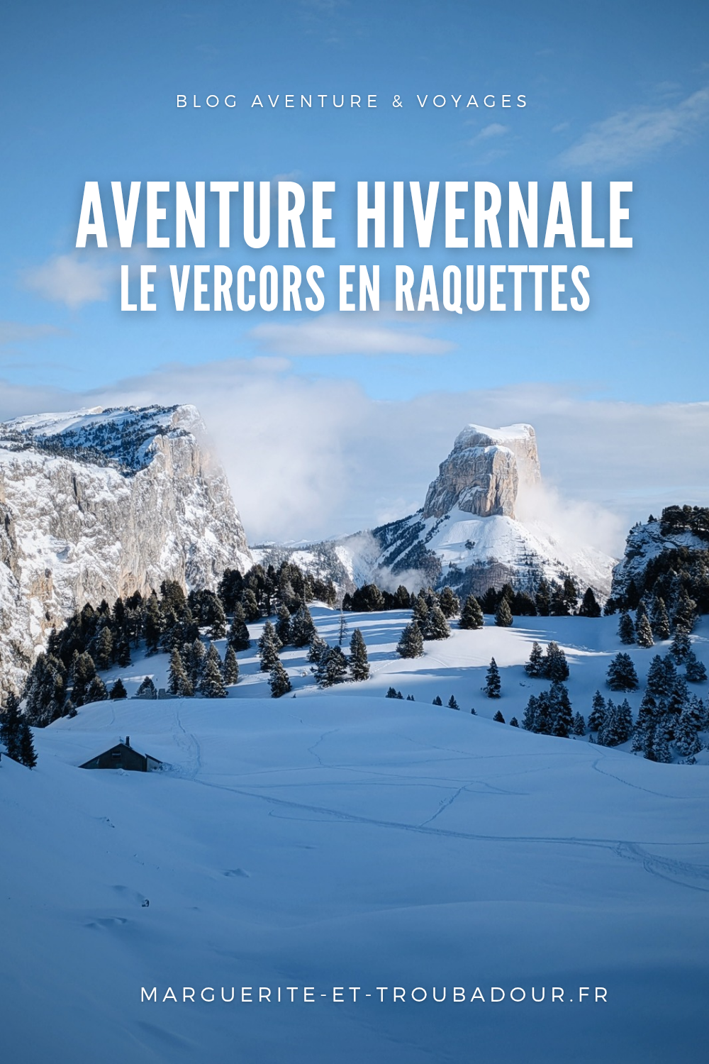 Blog voyage Vercors en raquettes