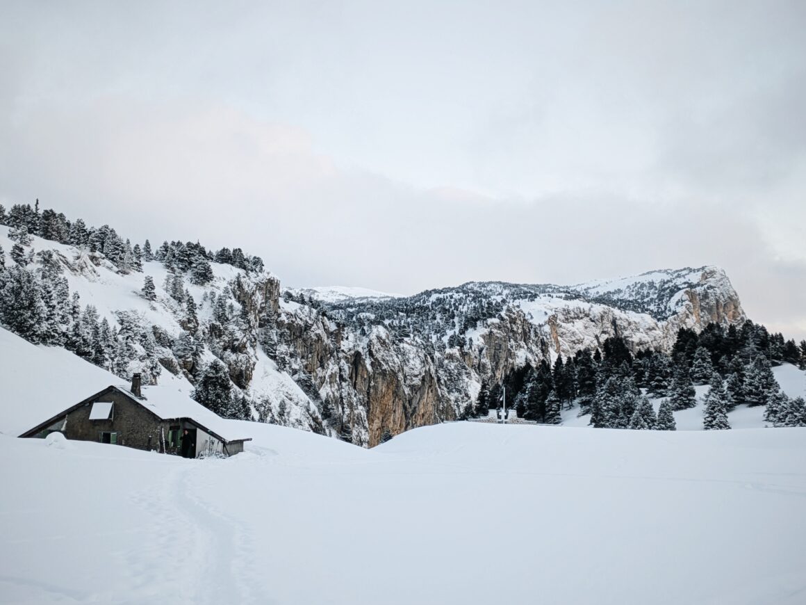 Blog voyage dans le Vercors - Une aventure hivernale
