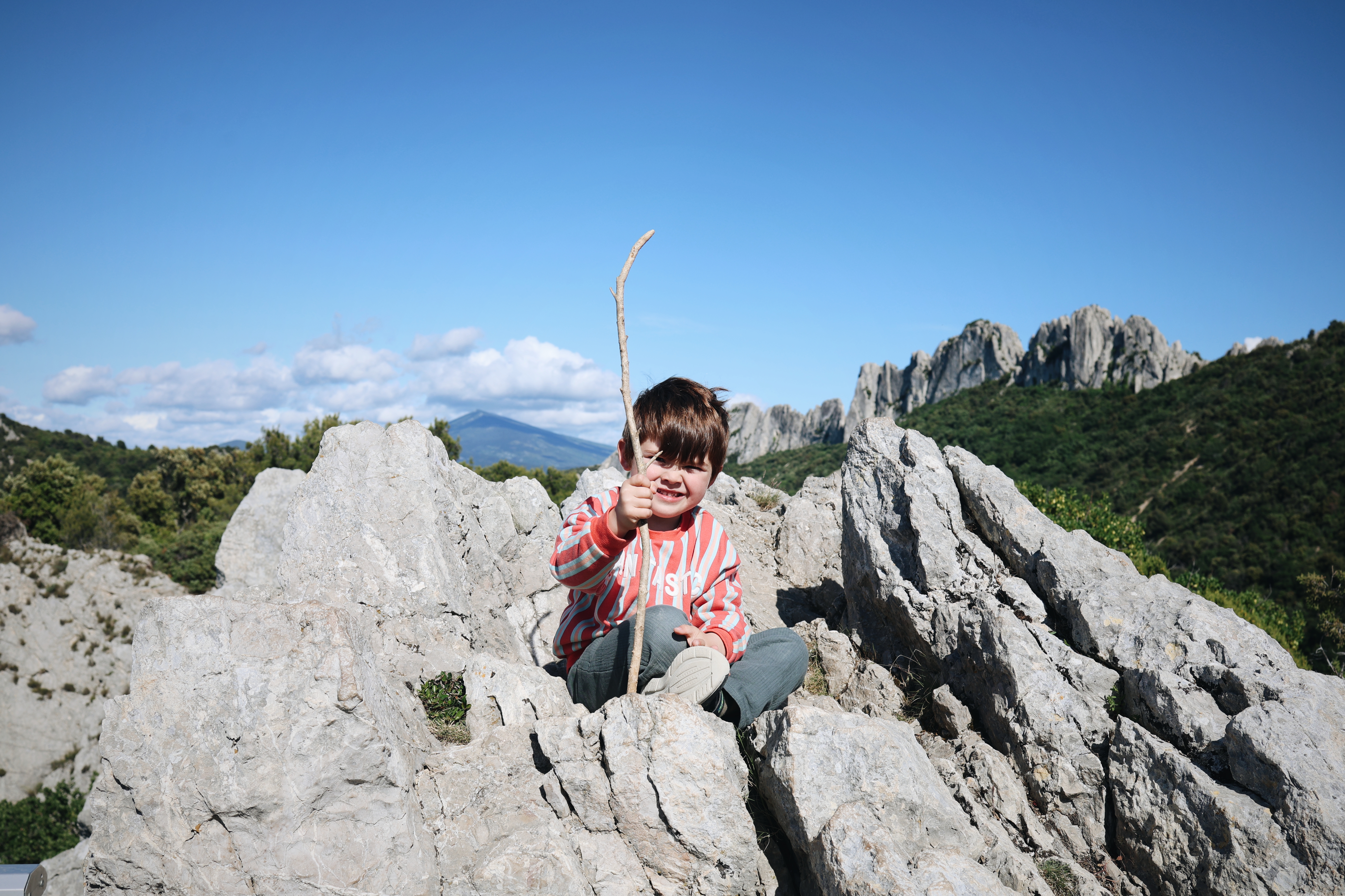 Randonnée dans les Dentelles de Montmirail à Vaison-La-Romaine