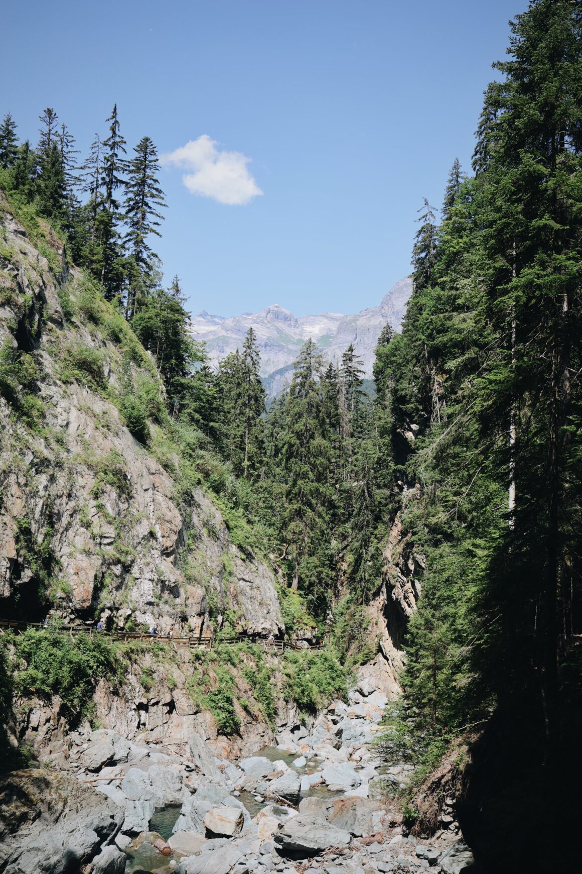 Visiter les Gorges de la Diosaz en famille dans la Vallée du Mont Blanc