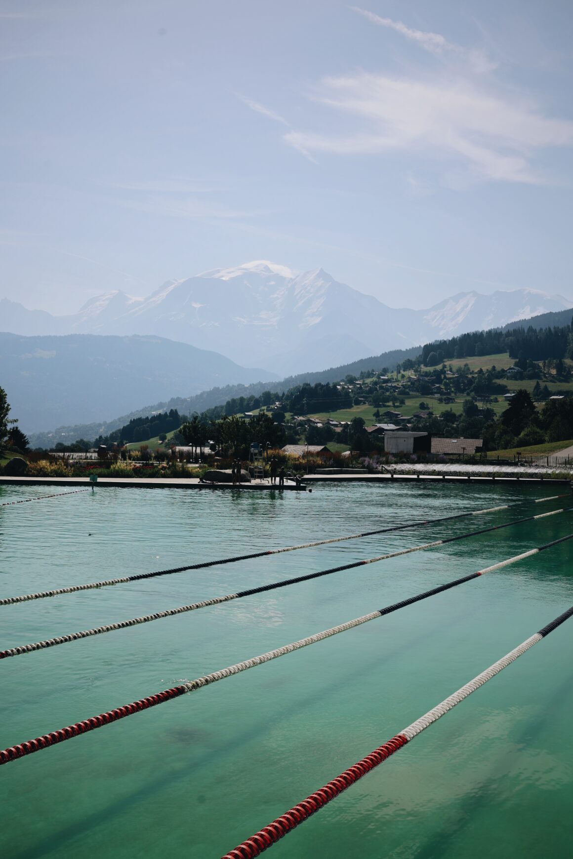 Plan d'eau biotope Combloux Mont-Blanc